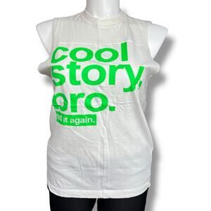 Pacific & Co Unisex Athletic Muscle Shirt Tank Top Cool Story Bro Tell It Again